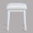 3Pc Vanity Table And Stool Set Built-In Led-Lit Mirror Matching Cushioned Stool Gold-Accented Handles Wooden Home Furniture-239939356