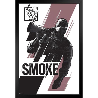 Rainbow Six Siege Merchandise Smoke Character Video Game Video Gaming Gamer R6 Siege Tom Clancy Rain -  Poster Foundry, 1075273