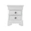 Table de chevet sophistiquée perle blanche-1813289182