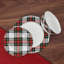 Service de table 12 pièces Mikasa Tartan Scallop, service pour 4