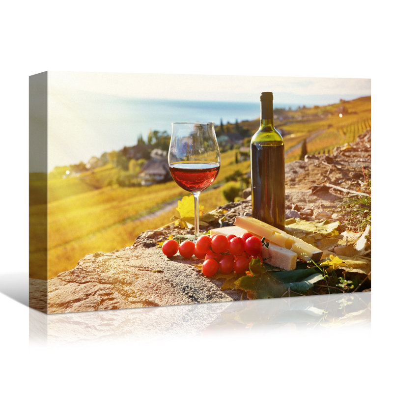 «Faska Wine» sur toile, H 12 po x l 18 po x P 1,5 po