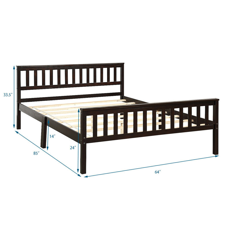 Lit plateforme 33,5 "