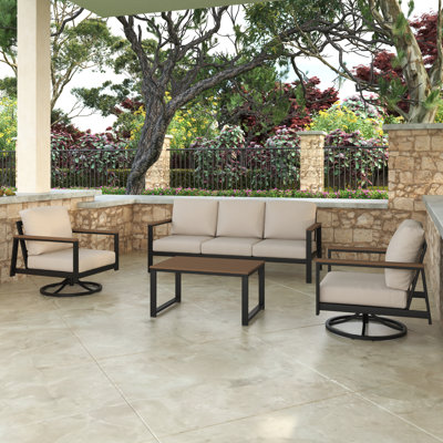 Townsend 5 Person Seating Group with Sunbrella® Cushions