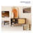 Solid Wooden Rattan Shoe Storage Bench-1654905601
