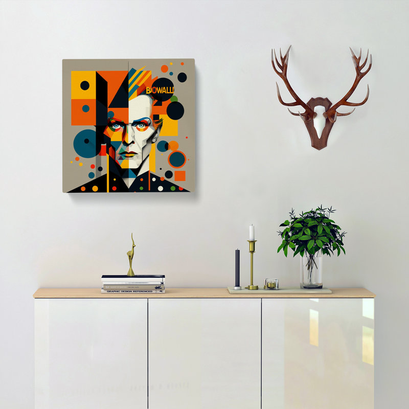 David Bowie Bauhaus - Wrapped Canvas