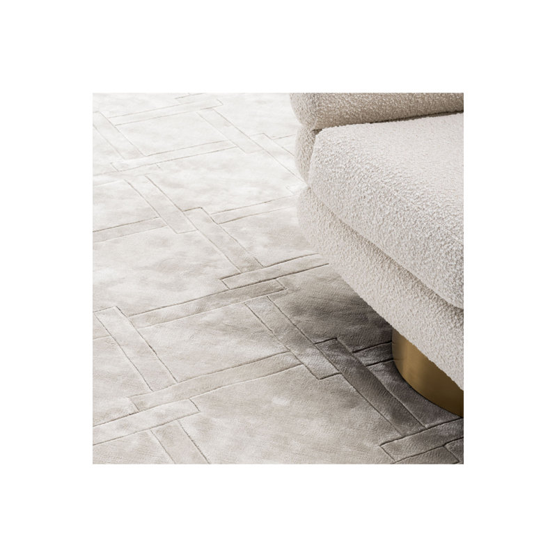 La Belle Geometric Area Rug, Rectangle 9'10" x 13'2"