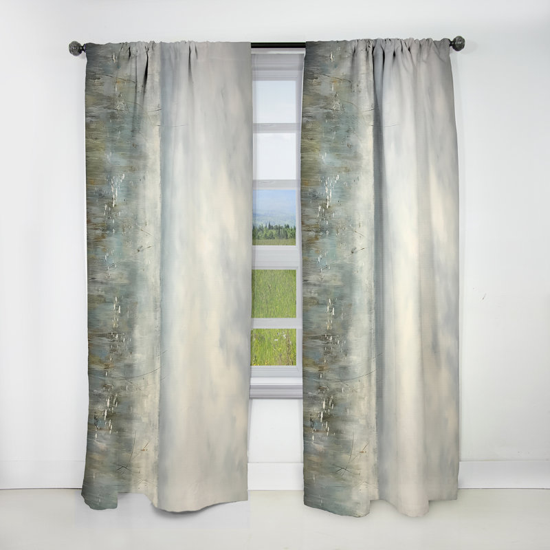 Crowther - Meadow Blackout Nature Curtain - 1 Panel, 52" W x 108" L