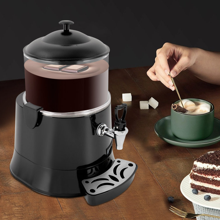 0L Commercial Hot Chocolate Maker Machine for Heating Chocolate Coffee  Milktea