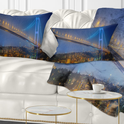 Landscape Reversible Throw Pillow