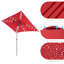 Parasol de marché solaire à DEL 10 po x 6,5 po Wylde-1397514136