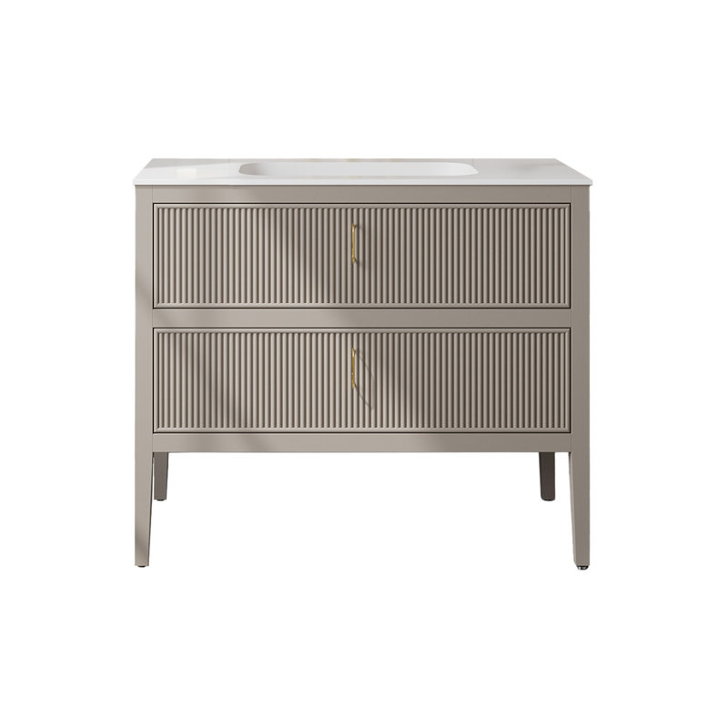 Meuble-lavabo sur pieds IVOIRE-40-M037