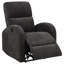 Fauteuil inclinable électrique gris anthracite Grant-614576465