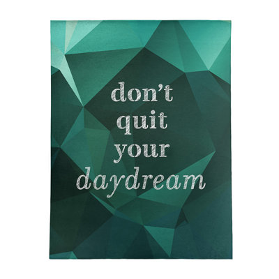 Quotes Chenille Indoor Rug