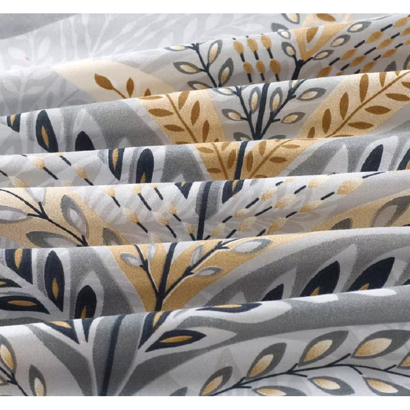 Camorra Cotton Blend Duvet Cover Set with Pillowcases Included, Single - 1 Standard Pillowcase