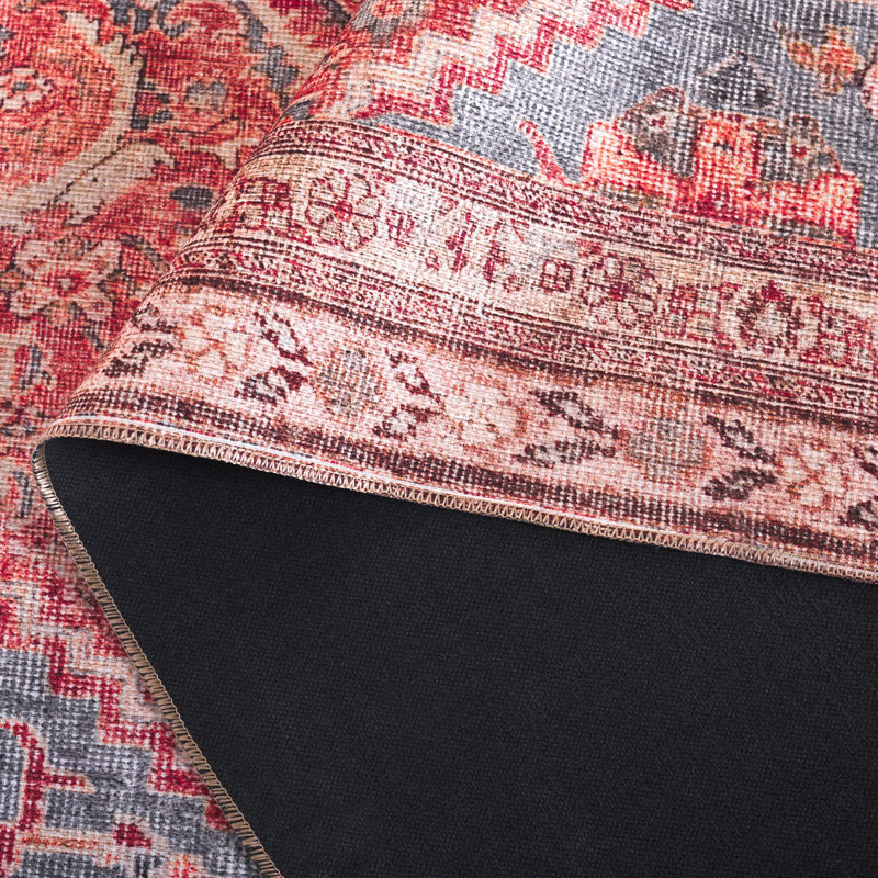 Jurick Performance Machine Washable Oriental Rug, Rectangle 8' x 10'