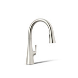 Graze Touchless Pull-Down Kitchen Sink Faucet With Three-Function Sprayhead