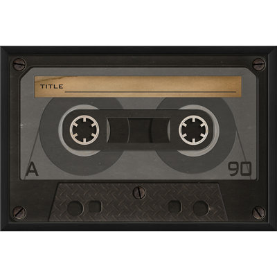Cassette à ruban, impression encadrée
