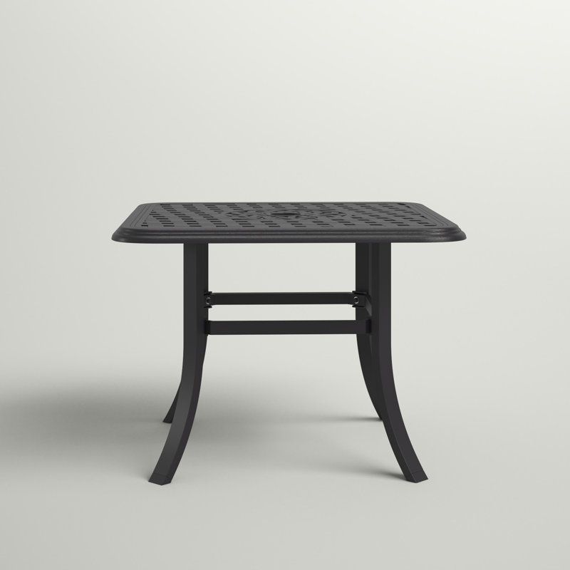 Harward Square Metal Outdoor Side Table