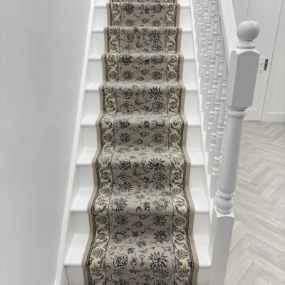 Stair Runner Floral Area Rug