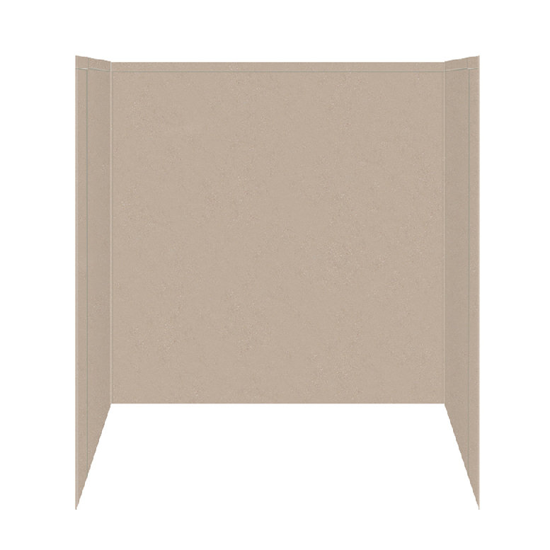 Ensemble de mur de douche 60" x 60" x 32", Bord de mer