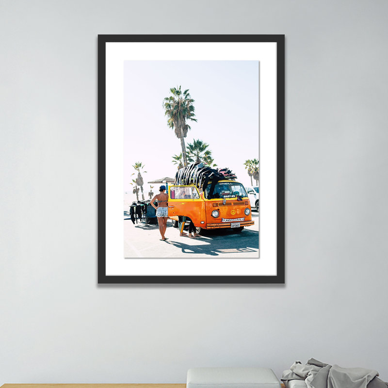 Beach Bum IV Print by Erica Singleton, Black, 60" H x 42" W x 2.5" D