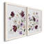 Améthyste Bouquet I - Ensemble de 2 peintures sur toile encadrées-857497050-857497048