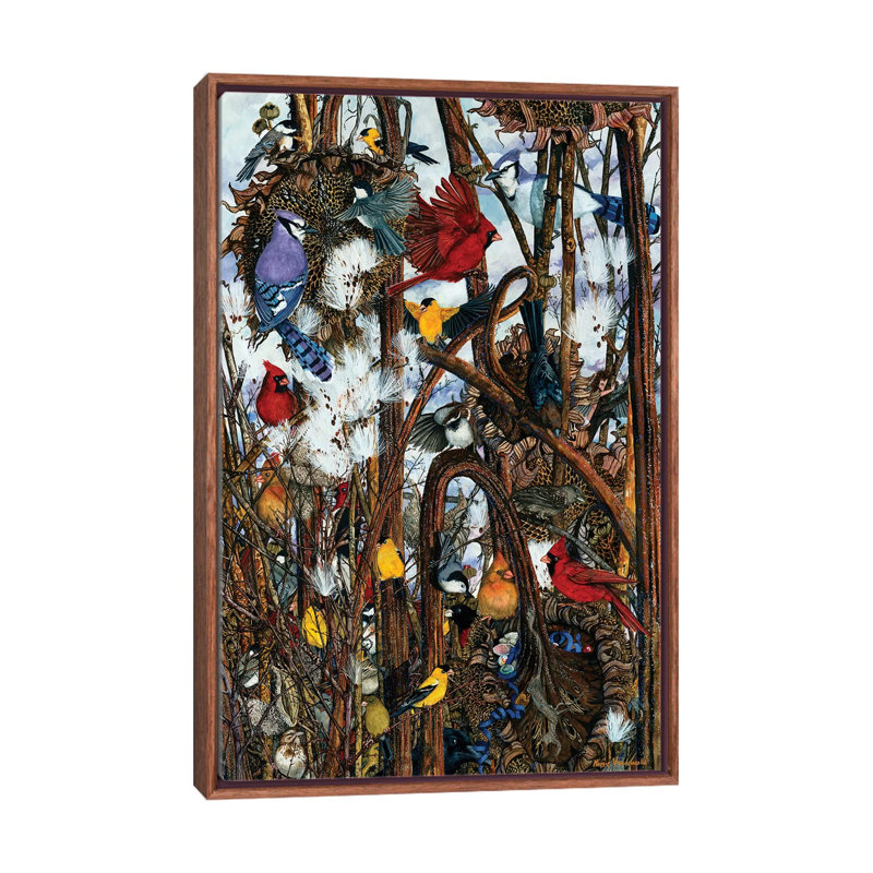 «Thicket», reproduction sur toile tendue, H 60 po x l 40po x P 1,5 po, Toile avec cadre en bois classique