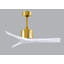 Mollywood - 42" Ceiling Fan - Textured Bronze Finish - Matte Black Blades-413141963-465038777-465838809