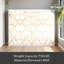 Lit escamotable moderne pliant sur le côté avec motif imprimé tendance, éclairage DEL sous le lit et prise USB intégrée - conception peu encombrante-1816369586-1816369587