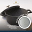 MasterClass Cast Aluminum Round Casserole-124594722-124594730