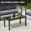 3 Seater Outdoor Sofa with Coffee Table-1564001717