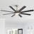 52" 8-Abs Blades Smart Ceiling Fan With Led Light And Dimmable, Remote/App/Voice Control/Reversible Motor-1220249253