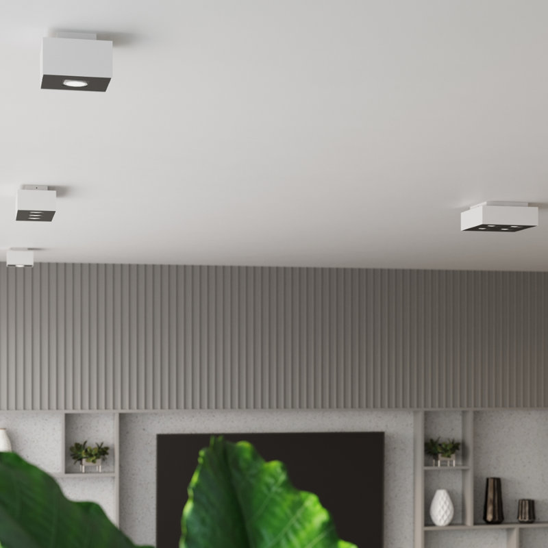 Carncastle Flush Mount, White