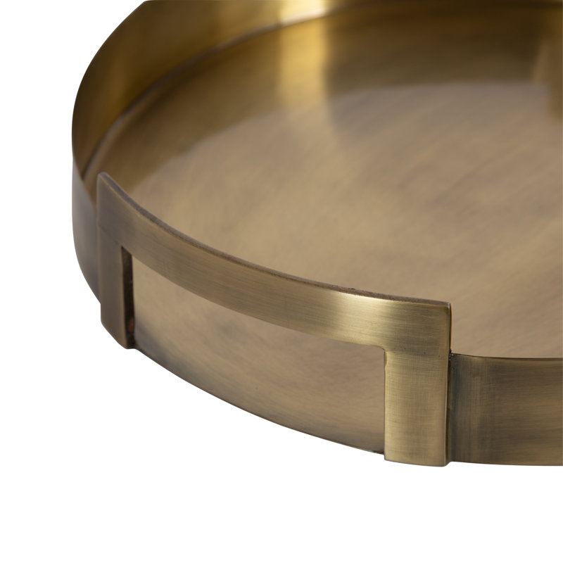 Taskin Metal Tray, Gold