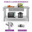 Edrosie Inc Stainless Steel 24'' W x 31.4'' H Work Table-96239523