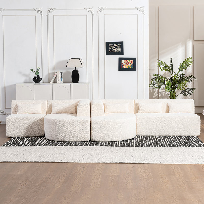 Canapé en polyester confortable pour une vie relaxante et élégante