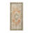 Auburn One-of-a-Kind Runner 3'8" X 8'3" Runner Area Rug Orange/Taupe/Brown/Aqua