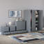 Tayce 4 Piece Bedroom Set (3 Drawer Bedside Chest X2, 5 Drawer Chest, 3 Door Wardrobe)-965680678