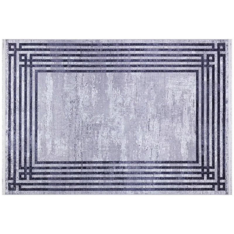 Tapis gris Ariana, Rectangle 5 pi 11 po x 9 pi 2 po