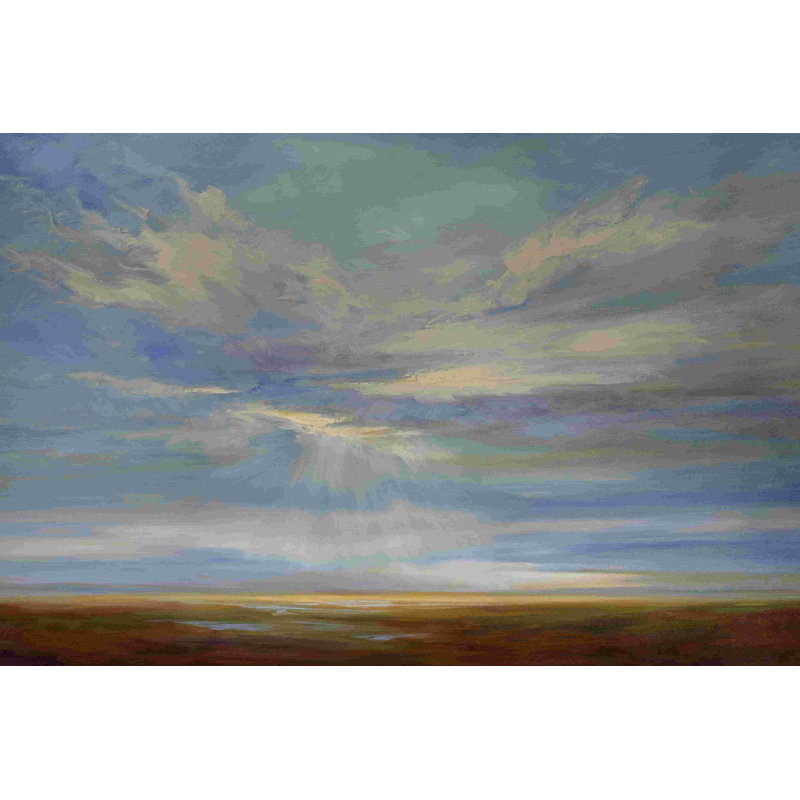 " Heavenly Light IV " by Sheila Finch Painting Print, 8" H x 12" W