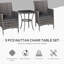 Aymen Square Metal Outdoor Side Table , 60cm cm W 58.5cm cm D