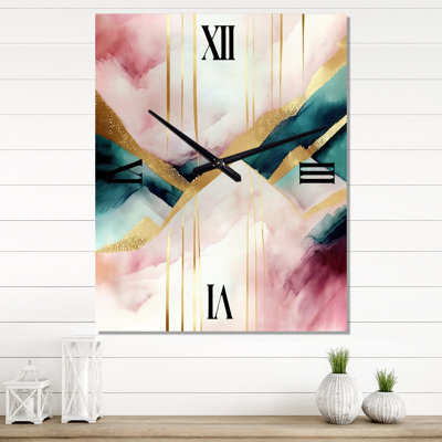 Iryanna - Horloge murale animaux surdimensionnée