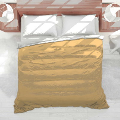 Solid Beige Color Comforter