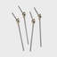 Evil eye metal straws