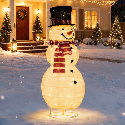 Iron Freestanding Christmas Outdoor Lights