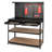 48 Inch Workbench With Pegboard And Drawers