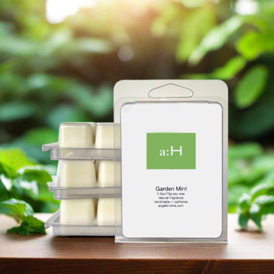A: H bougie de jardin menthe