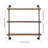 3-Tier Wine Rack, Wall-Mounted Wine Bottle Rack-1415785446