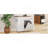 47.2" Farmhouse Kitchen Island With Drop Leaf, Kitchen Storage Island With Removable Side Racks, Two Drawers, Rolling Kitchen Cart On Wheels With Towel Rack, For Home, Kitchen, Dining Room-642000717