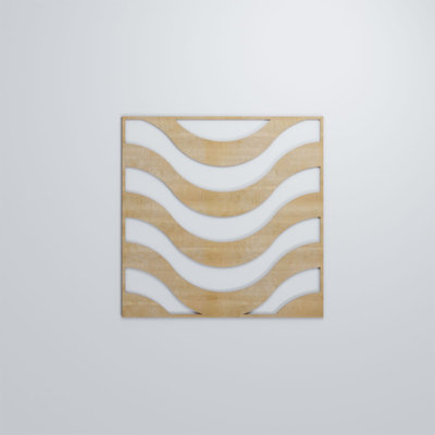Panneaux muraux décoratifs en bois Parker